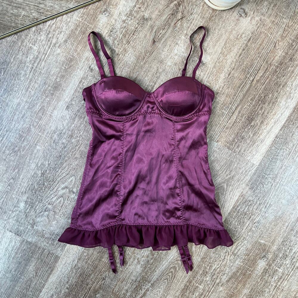 NWT Y2K Victorias Secret Sexy Little Things Red Lingerie Slip